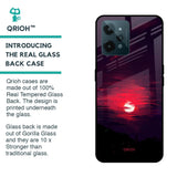 Morning Red Sky Glass Case For Realme C31
