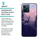 Deer In Night Glass Case For Realme C31