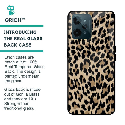 Leopard Seamless Glass Case For Realme C31