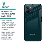 Hunter Green Glass Case For Realme C31