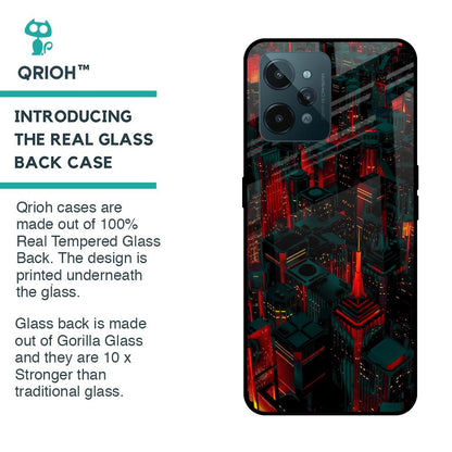 City Light Glass Case For Realme C31