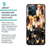 Bronze Abstract Glass Case for Realme C31