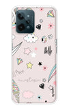 Unicorn Doodle Realme C31 Back Cover