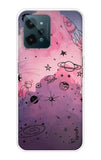 Space Doodles Art Realme C31 Back Cover