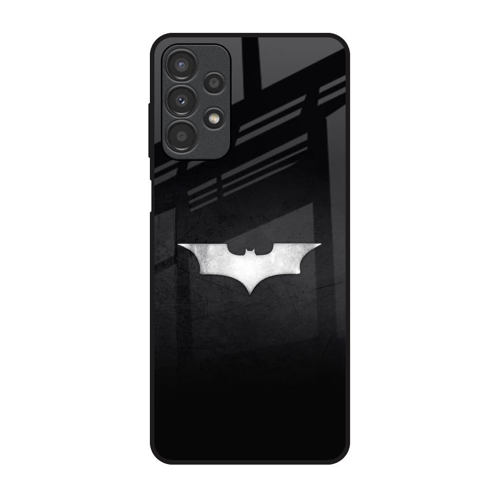 Super Hero Logo Samsung Galaxy A13 Glass Back Cover Online