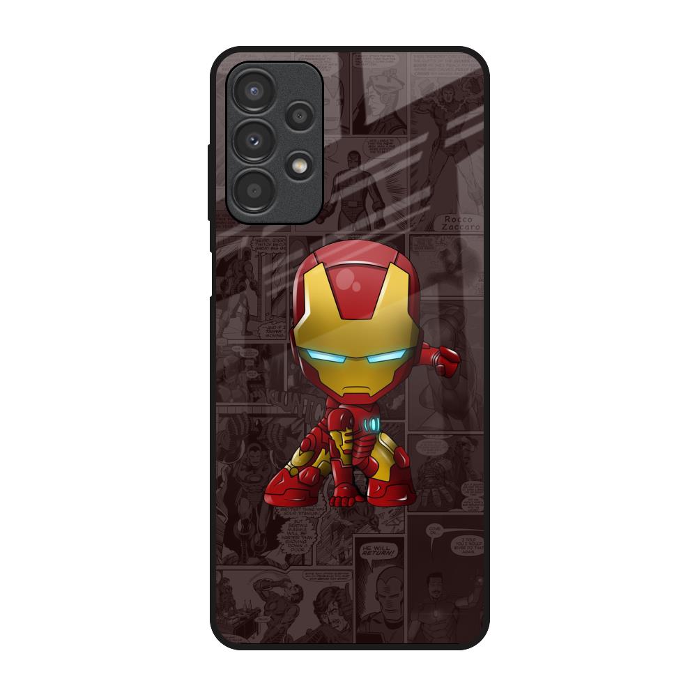 Angry Baby Super Hero Samsung Galaxy A13 Glass Back Cover Online