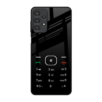 Classic Keypad Pattern Samsung Galaxy A13 Glass Back Cover Online