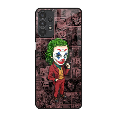 Joker Cartoon Samsung Galaxy A13 Glass Back Cover Online
