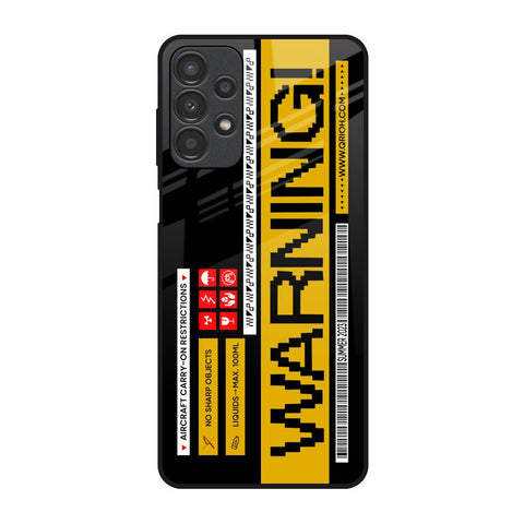 Aircraft Warning Samsung Galaxy A13 Glass Back Cover Online
