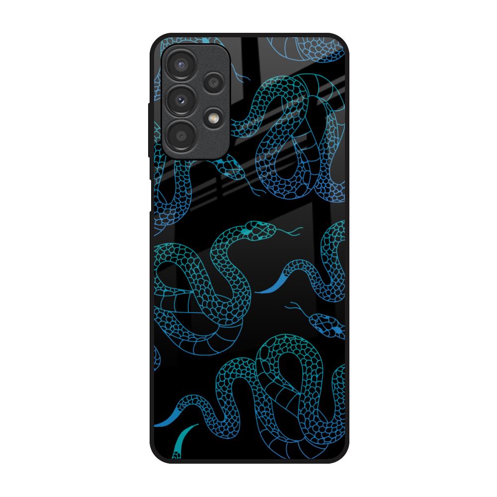 Serpentine Samsung Galaxy A13 Glass Back Cover Online