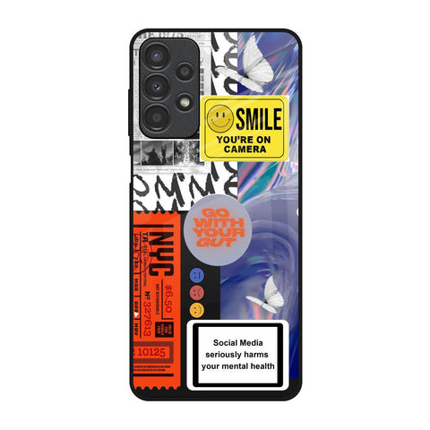 Smile for Camera Samsung Galaxy A13 Glass Back Cover Online