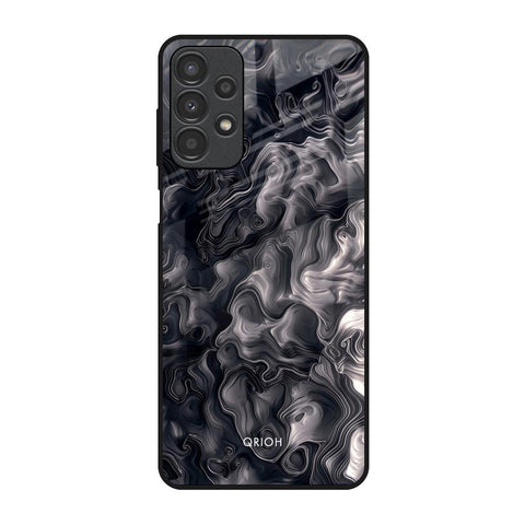 Cryptic Smoke Samsung Galaxy A13 Glass Back Cover Online