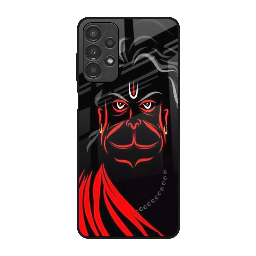 Lord Hanuman Samsung Galaxy A13 Glass Back Cover Online