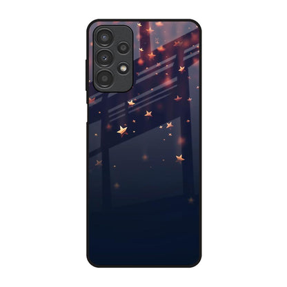 Falling Stars Samsung Galaxy A13 Glass Back Cover Online