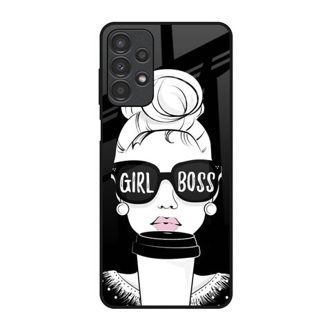 Girl Boss Samsung Galaxy A13 Glass Back Cover Online