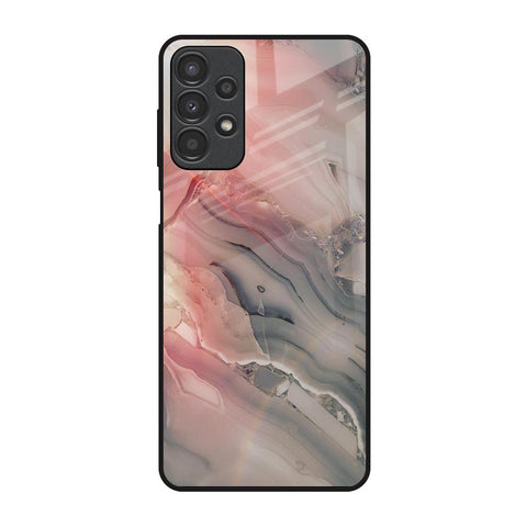 Pink And Grey Marble Samsung Galaxy A13 Glass Back Cover Online