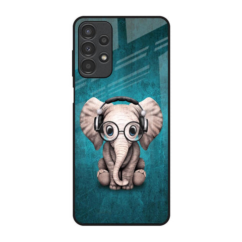Adorable Baby Elephant Samsung Galaxy A13 Glass Back Cover Online