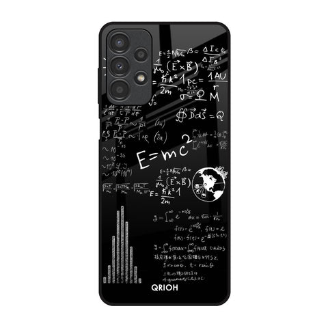 Funny Math Samsung Galaxy A13 Glass Back Cover Online