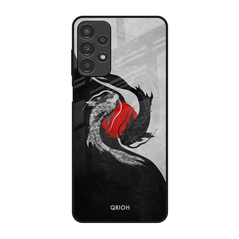 Japanese Art Samsung Galaxy A13 Glass Back Cover Online