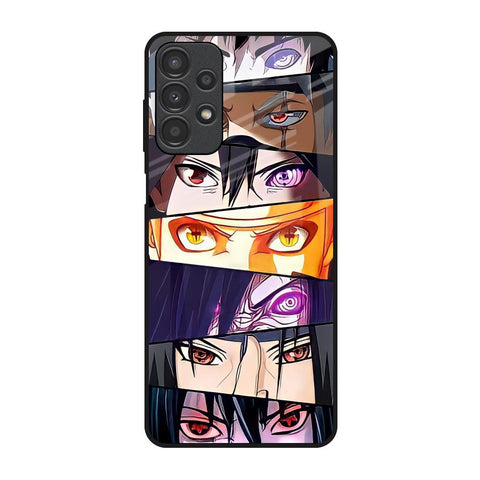 Anime Eyes Samsung Galaxy A13 Glass Back Cover Online