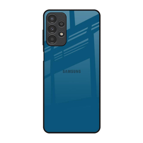 Cobalt Blue Samsung Galaxy A13 Glass Back Cover Online