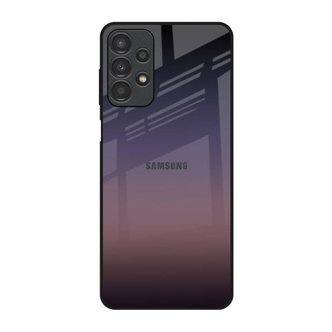 Grey Ombre Samsung Galaxy A13 Glass Back Cover Online