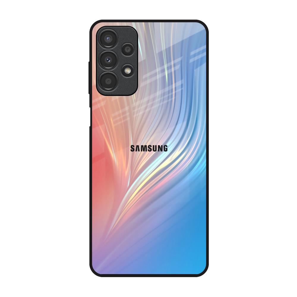 Mystic Aurora Samsung Galaxy A13 Glass Back Cover Online