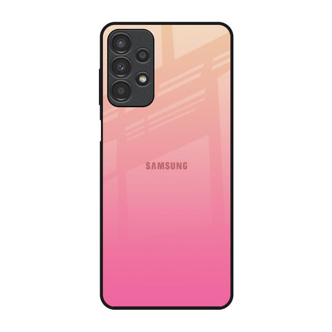Pastel Pink Gradient Samsung Galaxy A13 Glass Back Cover Online