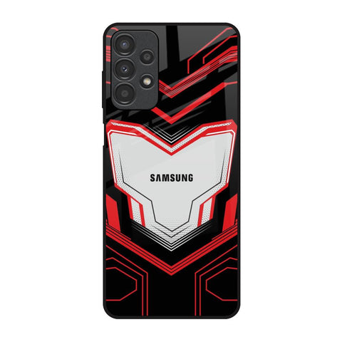 Quantum Suit Samsung Galaxy A13 Glass Back Cover Online
