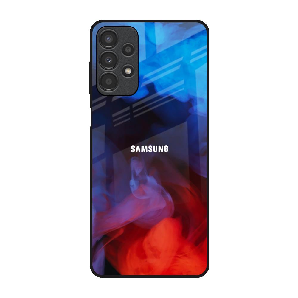 Dim Smoke Samsung Galaxy A13 Glass Back Cover Online