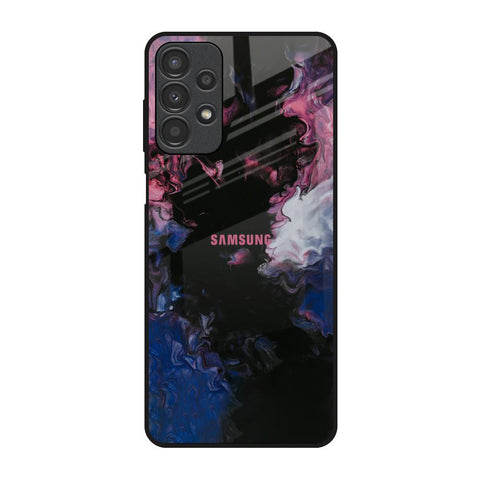 Smudge Brush Samsung Galaxy A13 Glass Back Cover Online