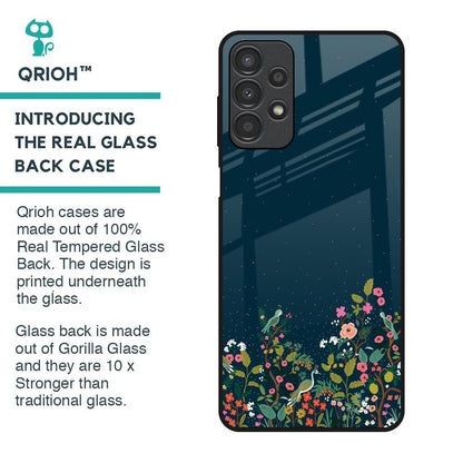 Small Garden Glass Case For Samsung Galaxy A13