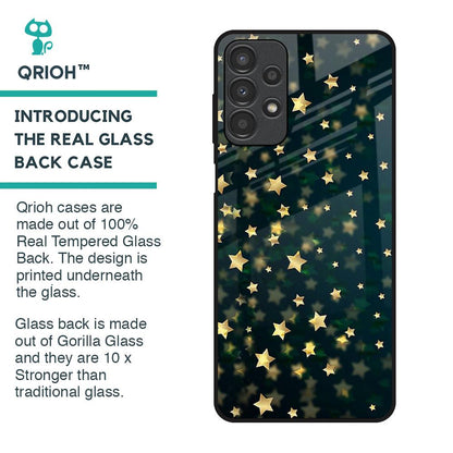 Dazzling Stars Glass Case For Samsung Galaxy A13