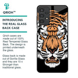 Angry Tiger Glass Case For Samsung Galaxy A13