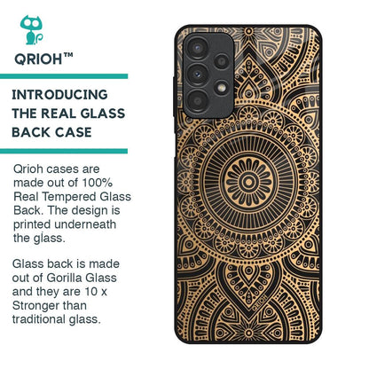 Luxury Mandala Glass Case for Samsung Galaxy A13