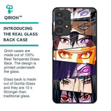Anime Eyes Glass Case for Samsung Galaxy A13