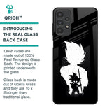 Monochrome Goku Glass Case for Samsung Galaxy A13