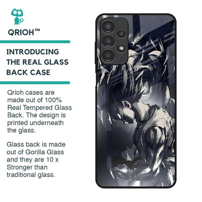 Sketch Art DB Glass Case for Samsung Galaxy A13