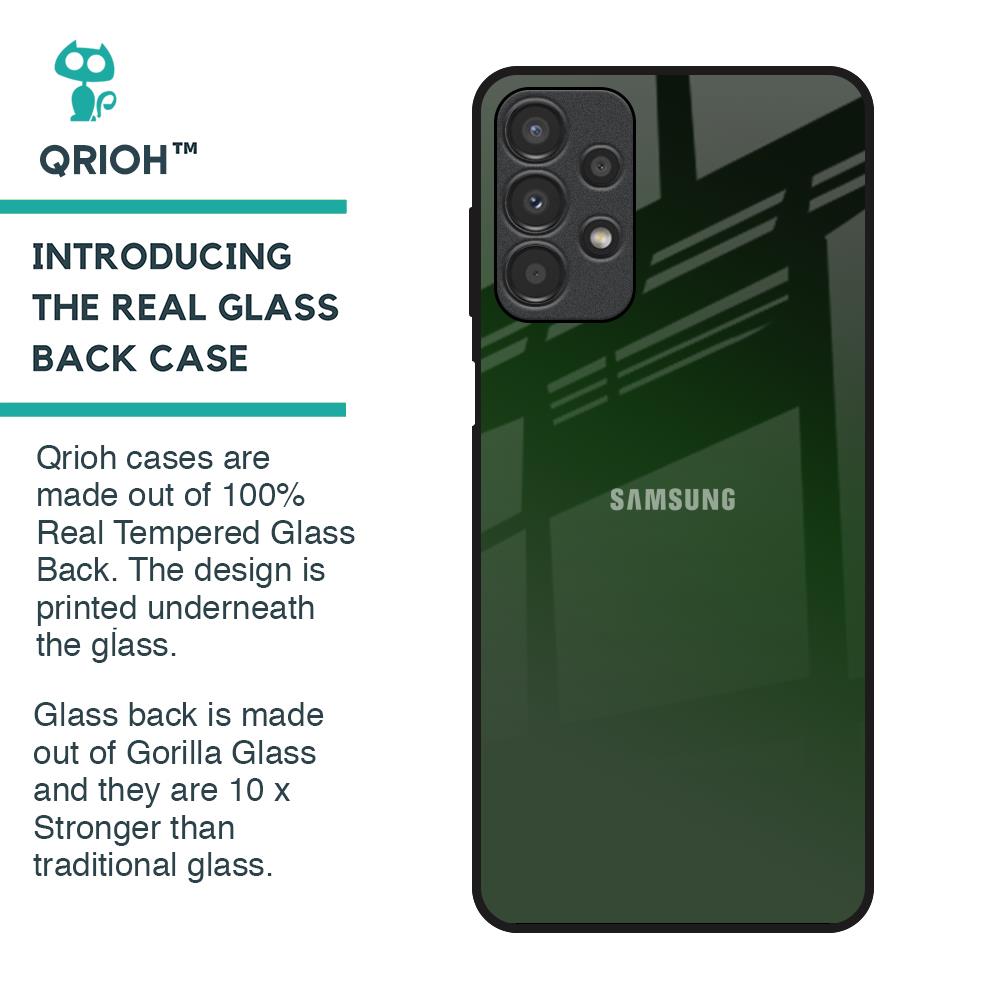 Deep Forest Glass Case for Samsung Galaxy A13