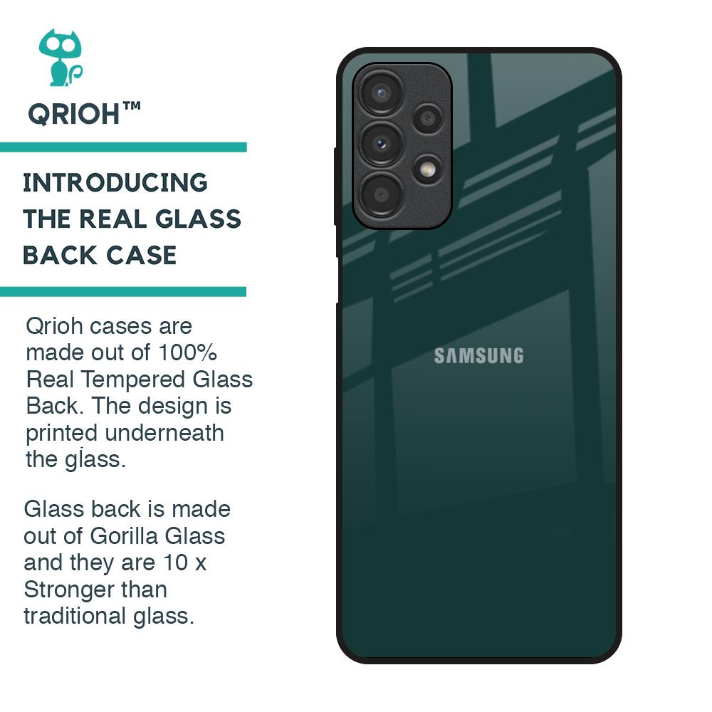Olive Glass Case for Samsung Galaxy A13