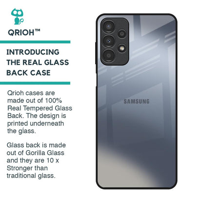Space Grey Gradient Glass Case for Samsung Galaxy A13