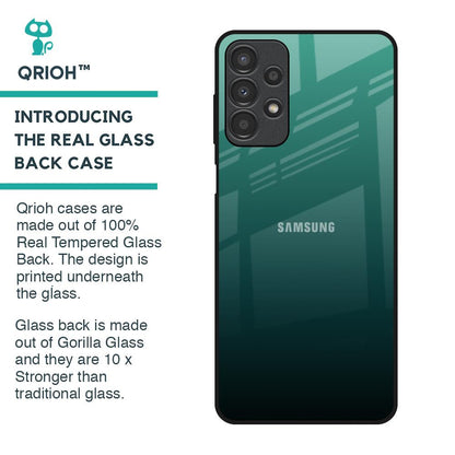 Palm Green Glass Case For Samsung Galaxy A13