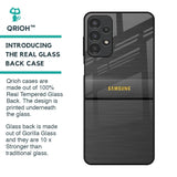 Grey Metallic Glass Case For Samsung Galaxy A13