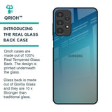 Sea Theme Gradient Glass Case for Samsung Galaxy A13