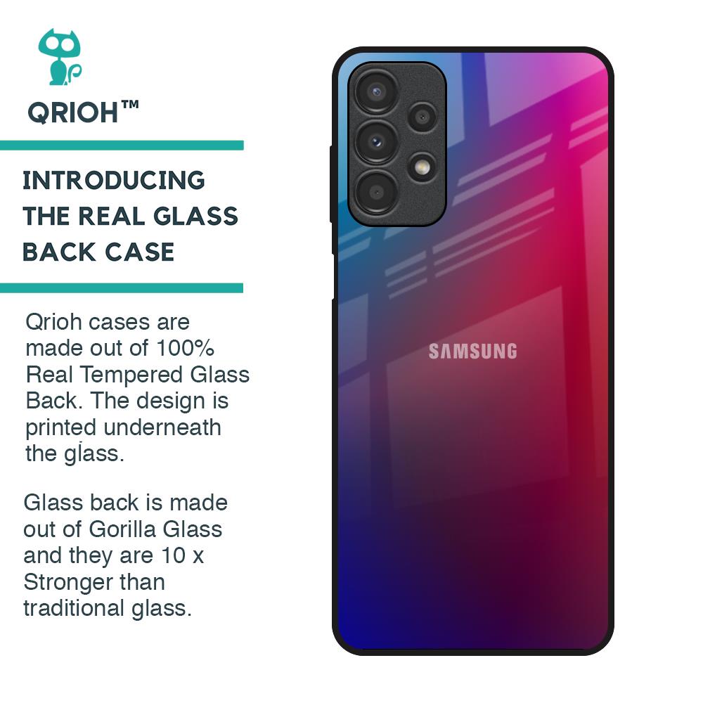 Magical Color Shade Glass Case for Samsung Galaxy A13