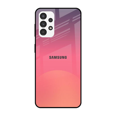 Sunset Orange Samsung Galaxy A13 Glass Cases & Covers Online