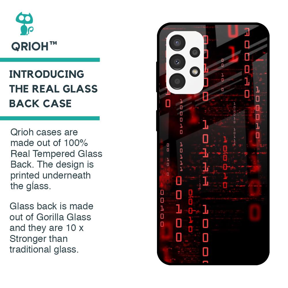 Let's Decode Glass Case For Samsung Galaxy A13