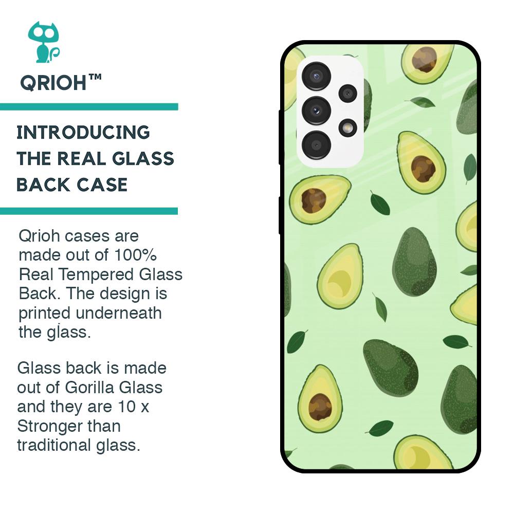 Avocado Green Glass Case For Samsung Galaxy A13