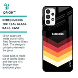 Abstract Arrow Pattern Glass Case For Samsung Galaxy A13