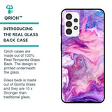 Cosmic Galaxy Glass Case for Samsung Galaxy A13